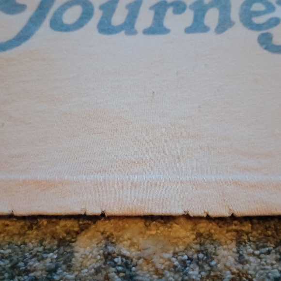 Anthropologie / Junk Food Clothing "Enjoy Your Journey" XS Pink Tee - Picture 5 of 6